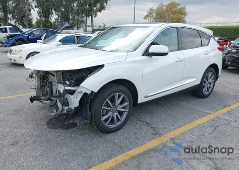 2020 Acura Rdx Technology Package из США, поврежденный, VIN 5J8TC1H52LL019566